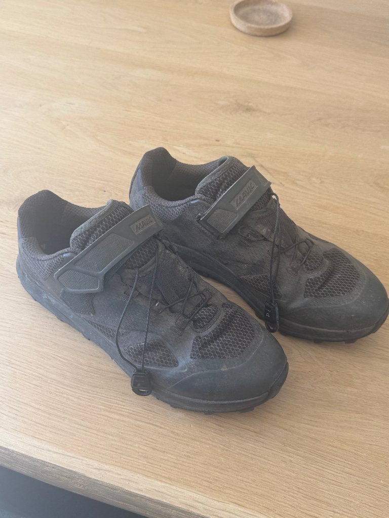 Mooie waterdichte mavic mtb schoenen (42) met clips., Gebruikt, Heren, Schoenen, Ophalen of Verzenden