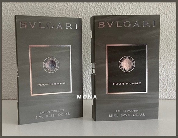 Bvlgaripour Homme set 2 parfum samples proefjes testers, Sieraden, Tassen en Uiterlijk, Uiterlijk | Parfum, Nieuw, Verzenden