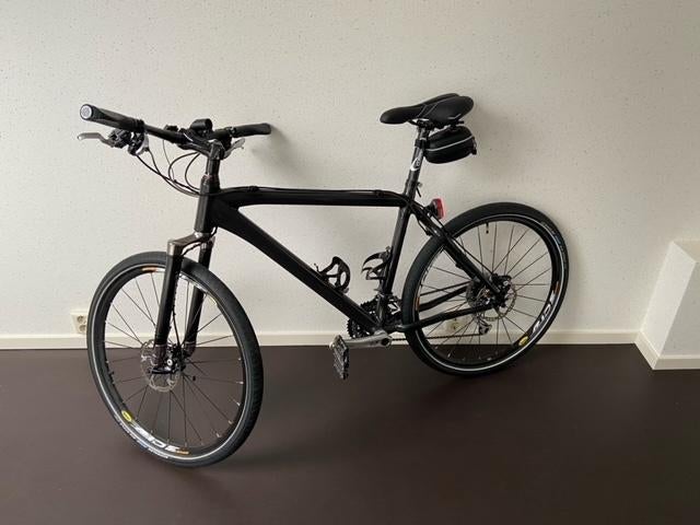 mountainbike, carbon, custom build, Hardtail, Heren, 49 tot 53 cm, Zo goed als nieuw