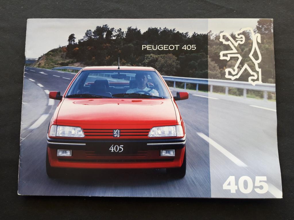 folder Peugeot 405 sedan modeljaar 1994 – NL, Ophalen of Verzenden, Zo goed als nieuw, Peugeot
