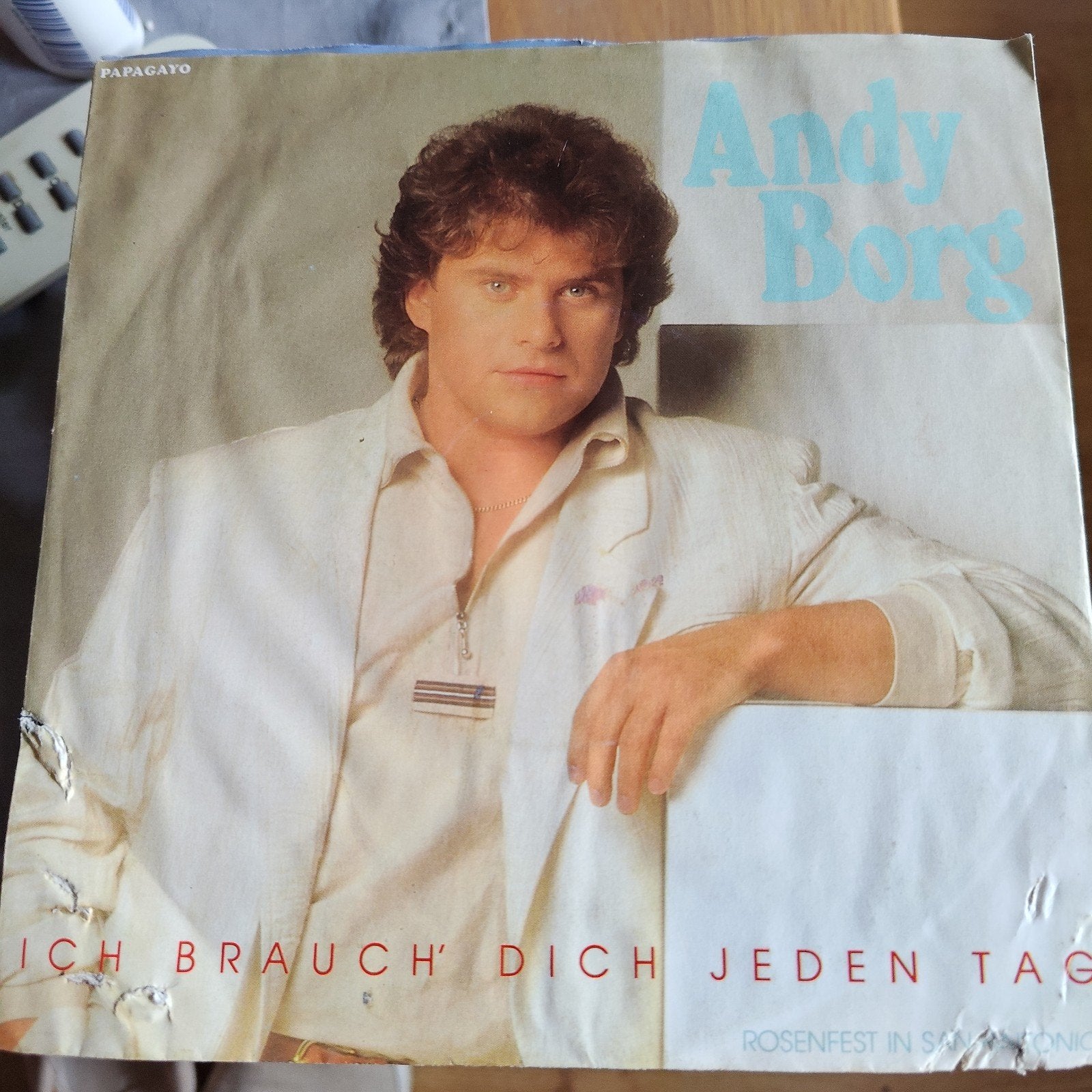Andy Borg - Ich brauch' dich jeden Tag (Single), Ophalen of Verzenden, Gebruikt, 7 inch, Schlager