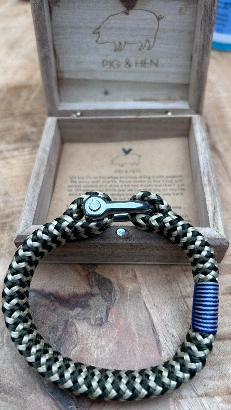 Pig & Hen Armband - Zo goed als nieuw, Ophalen of Verzenden, Zo goed als nieuw, Zwart, Overige materialen