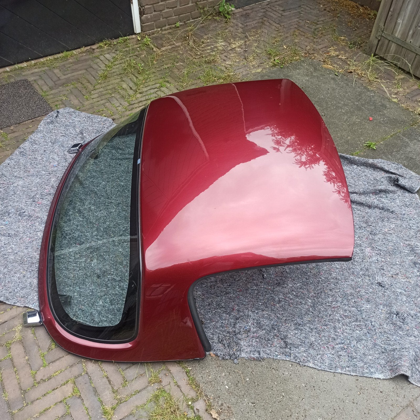Hardtop Mazda MX-5 NB - Bordeaux Rood, Auto-onderdelen, Ophalen, Voor, Mazda, Achterklep