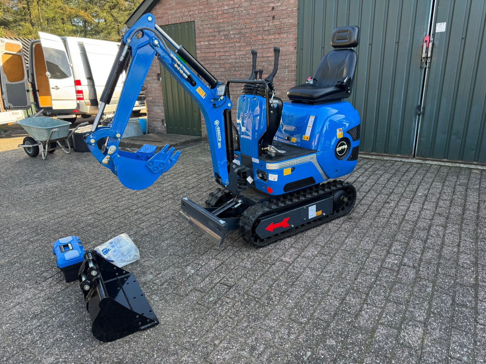 Rippa R06 Minigraver NIEUW!, Ophalen
