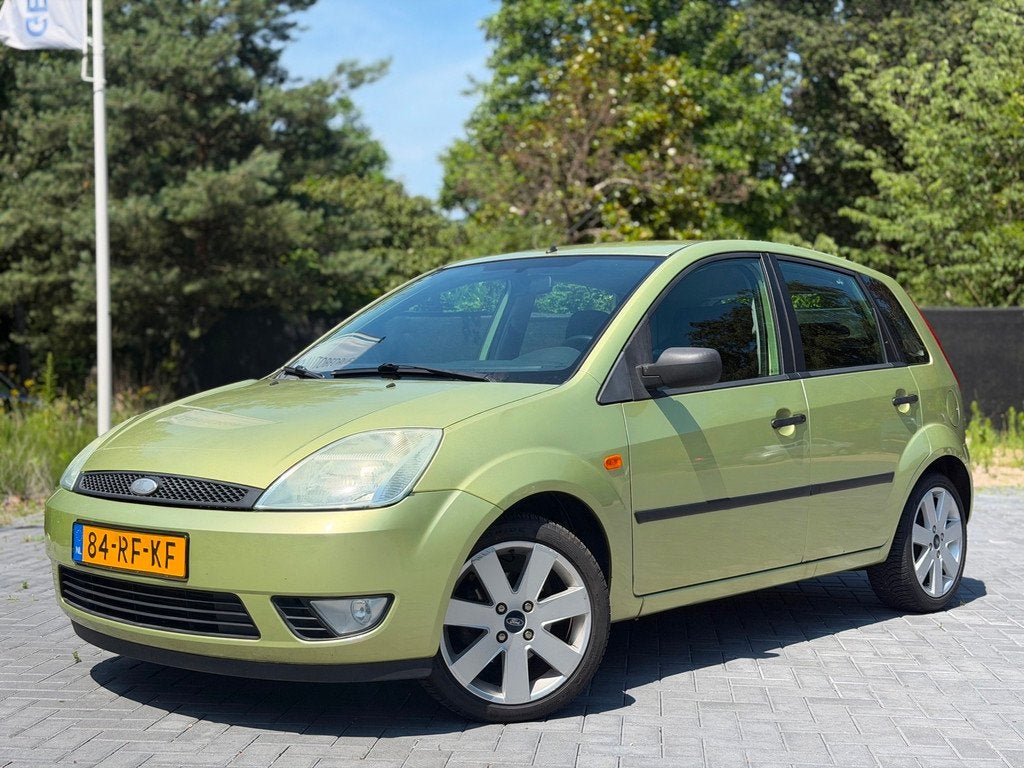 Ford Fiesta 1.3 Futura/Airco/Elelt Raam/LMV/NAP, Auto's, 1299 cc, 4 cilinders, Origineel Nederlands, Bedrijf