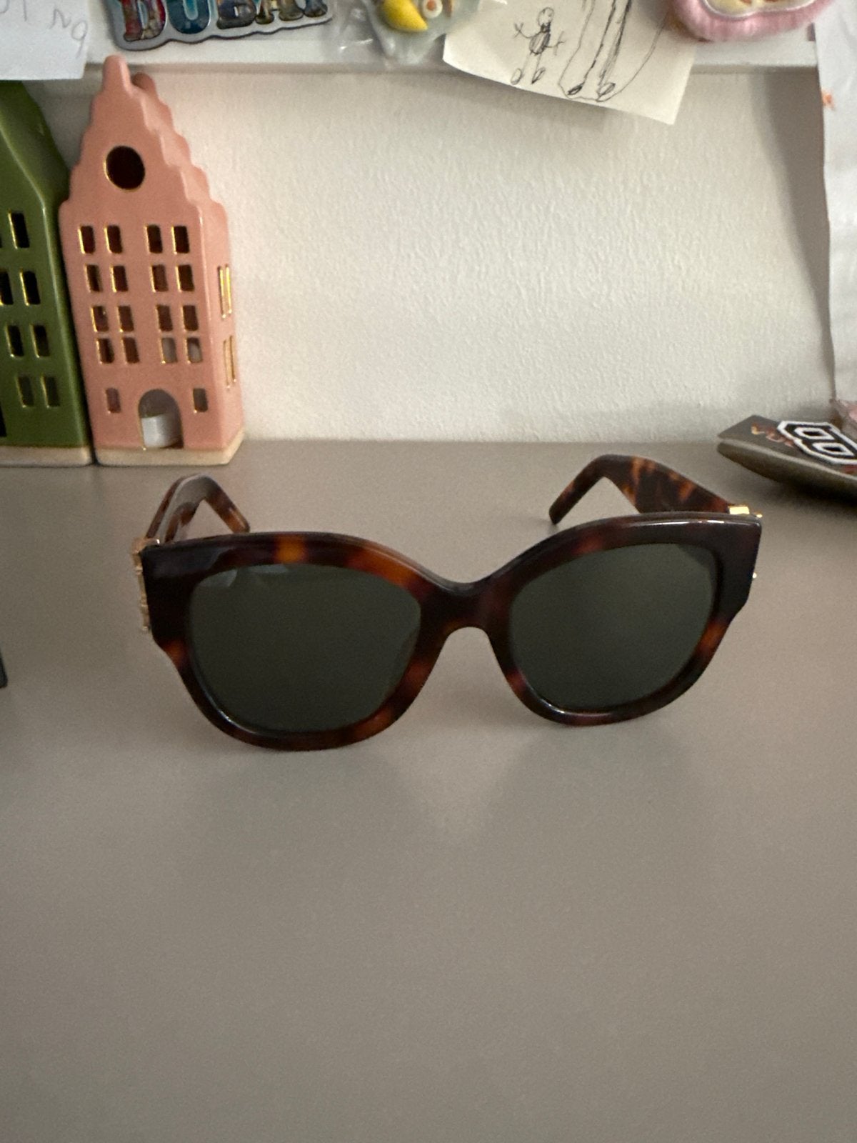 YSL Panter Zonnebril M95, Sieraden, Tassen en Uiterlijk, Overige merken, Zonnebril, Bruin, Nieuw