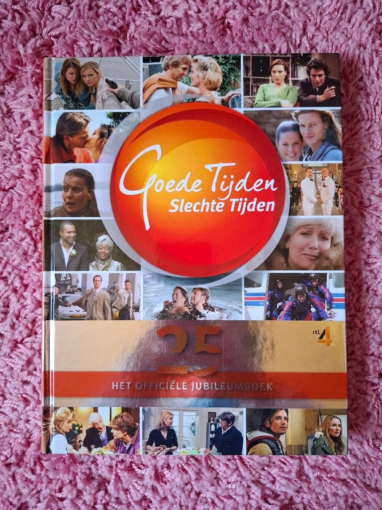 Jubileumboek Goede Tijden, Slechte Tijden 25 jaar, Tv-serie, Diverse auteurs, Ophalen of Verzenden, Zo goed als nieuw