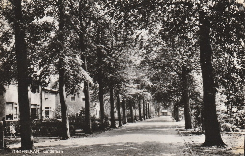 Groenekan   Lindelaan, Ophalen of Verzenden, 1940 tot 1960, Gelopen, Utrecht