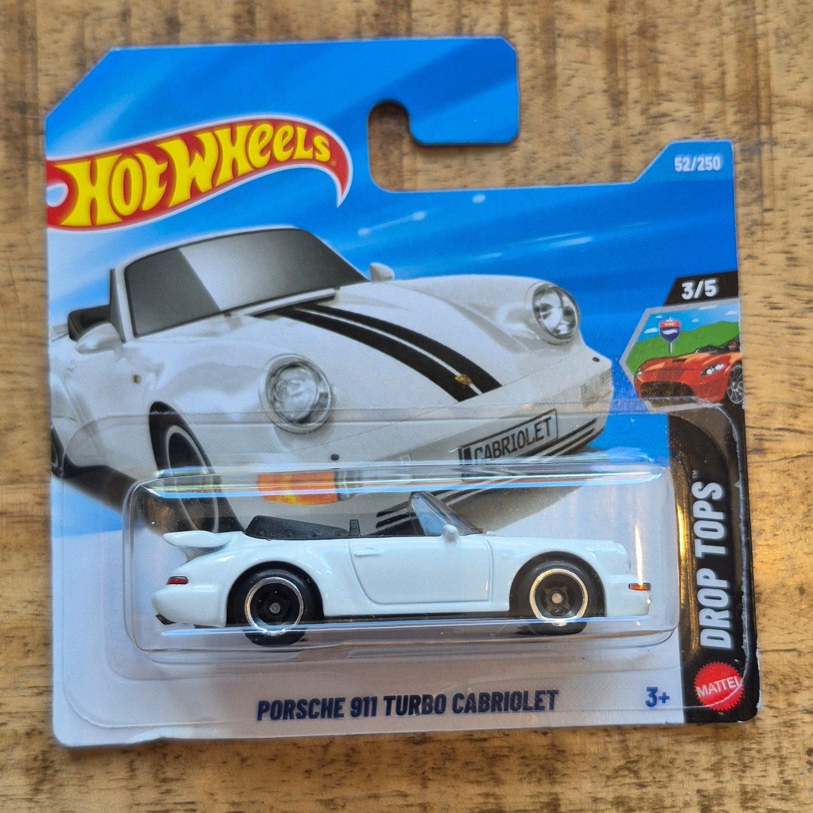 Porsche 911 Turbo Cabriolet Hotwheel, Ophalen of Verzenden, Nieuw, Auto