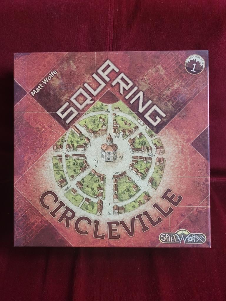 Squaring Circleville bordspel, Ophalen of Verzenden
