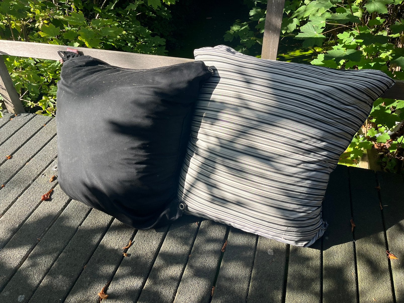 Set van 8 Grote All-Weather Tuinkussens (100x100 cm), Ophalen, Gebruikt