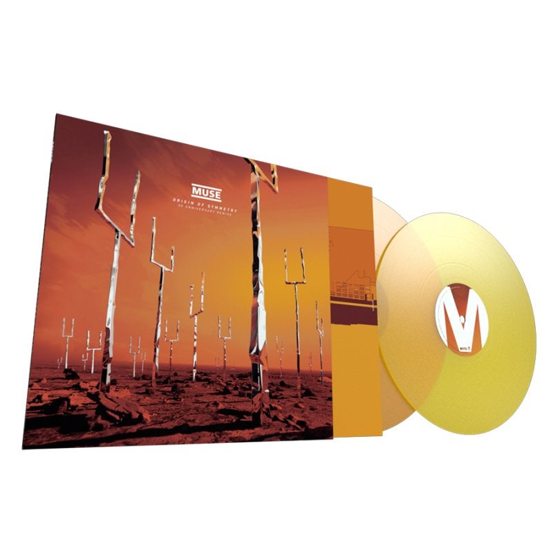 Vinyl 2LP Muse Origin Of Symmetry RemiXX YELLOW ORANGE NIEUW, Progressive Rock, Ophalen of Verzenden, Geseald, 12 inch