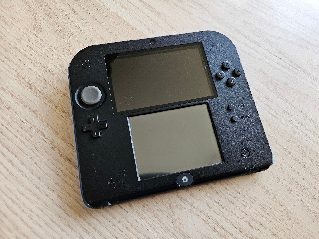 Nintendo 2DS Handheld Console (Zwart / Blauw) - Getest, Ophalen of Verzenden, Gebruikt, Zwart, 2DS