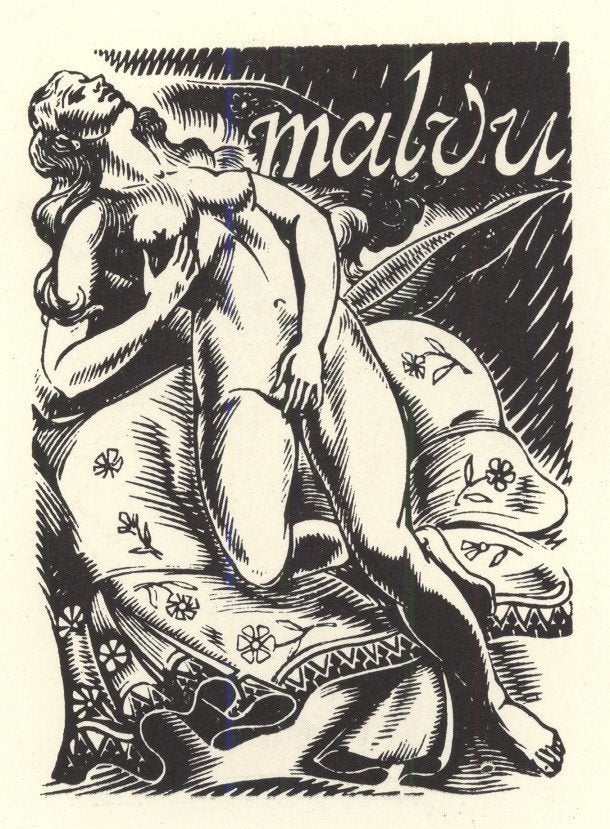 0096 Ex Libris België : Luc de Jaegher, z.j., Antiek en Kunst, Kunst | Etsen en Gravures, Verzenden, Ex libris