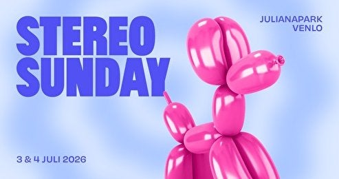 Stereo Sunday Festival 2026 - Ticket - VRIJDAG 3 juli, Tickets en Kaartjes, Evenementen en Festivals, Eén persoon