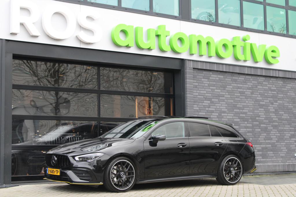 Mercedes-Benz CLA-Klasse Shooting Brake AMG 35 4MATIC Premiu, CLA, Zwart, Leder, Vierwielaandrijving