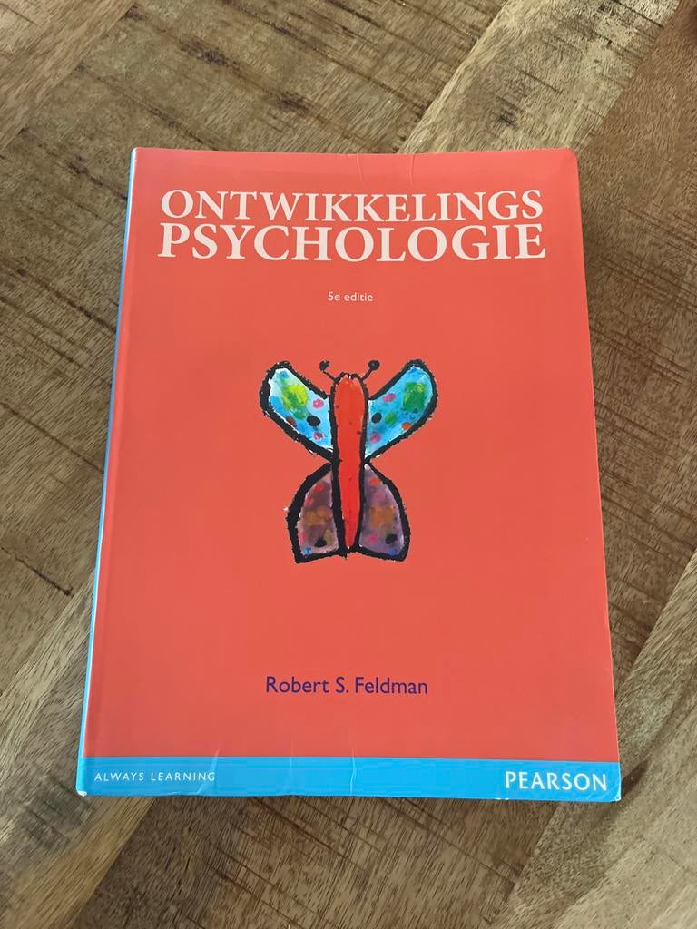 Ontwikkelingspsychologie - 5e editie - Robert S. Feldman, Ophalen of Verzenden, Gamma, Zo goed als nieuw, HBO
