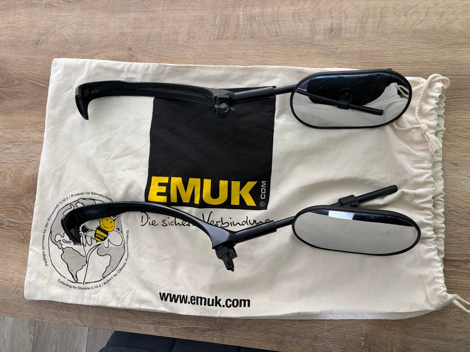 EMUK Caravan Spiegels - Opel Astra K en Opel Insignia, Ophalen, Gebruikt