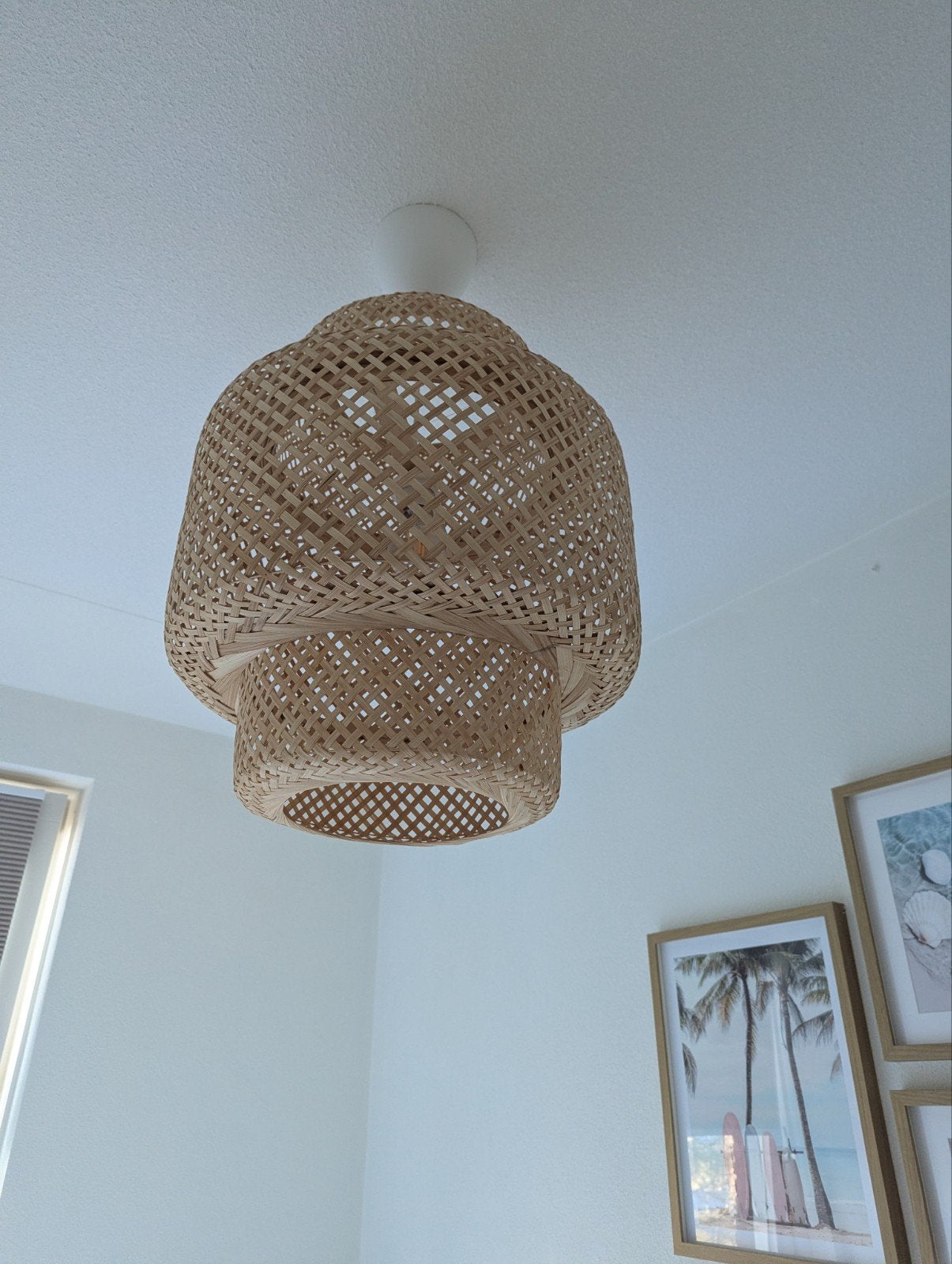 Sklum rotan hanglamp, Huis en Inrichting, Ophalen