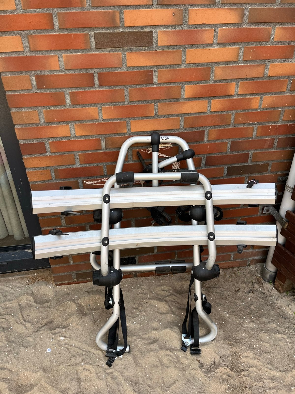 Fietsendrager Nordrive radius 4, Ophalen, 2 fietsen, Gebruikt, Achterklepdrager