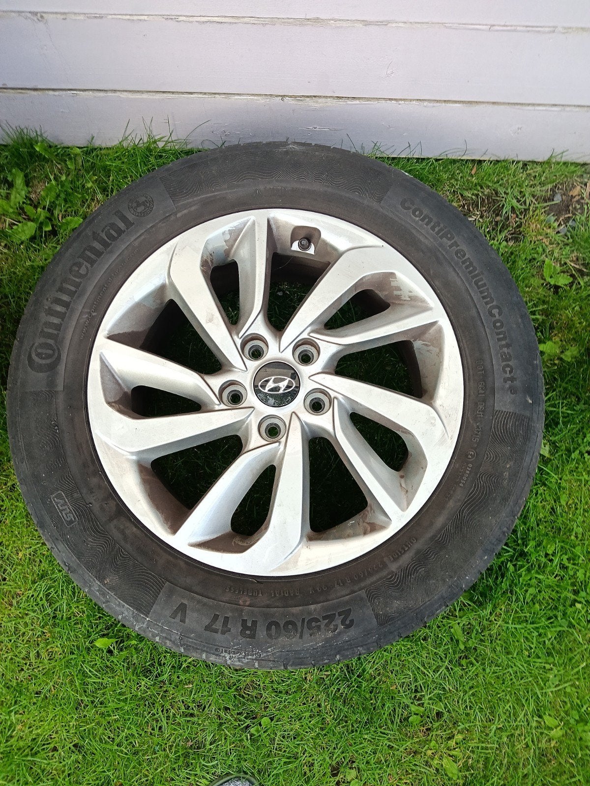 Hyundai Tucson velgen 2015, Auto-onderdelen, Ophalen, Gebruikt, Banden en Velgen, 17 inch