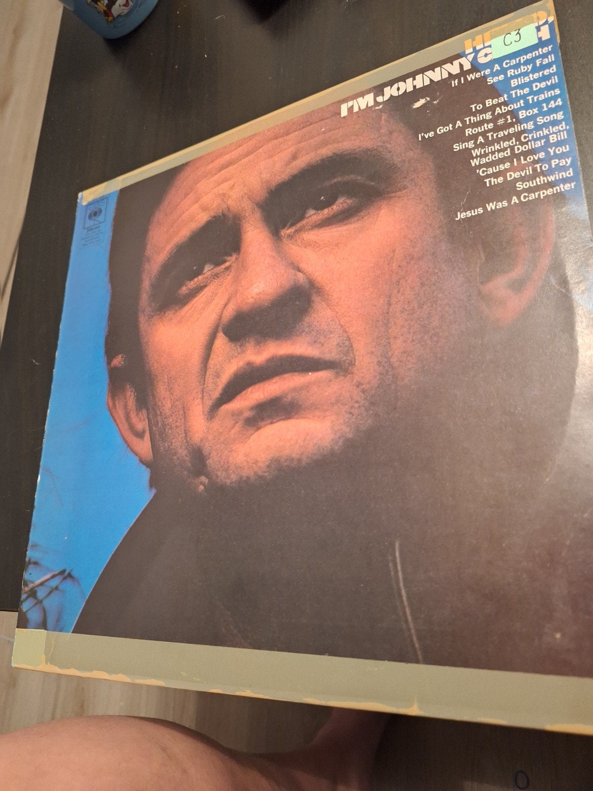 Johnny Cash - Hello, I'm Johnny Cash LP (Pop, Rock), Cd's en Dvd's, Vinyl | Nederlandstalig, LP, Gebruikt, Ophalen of Verzenden
