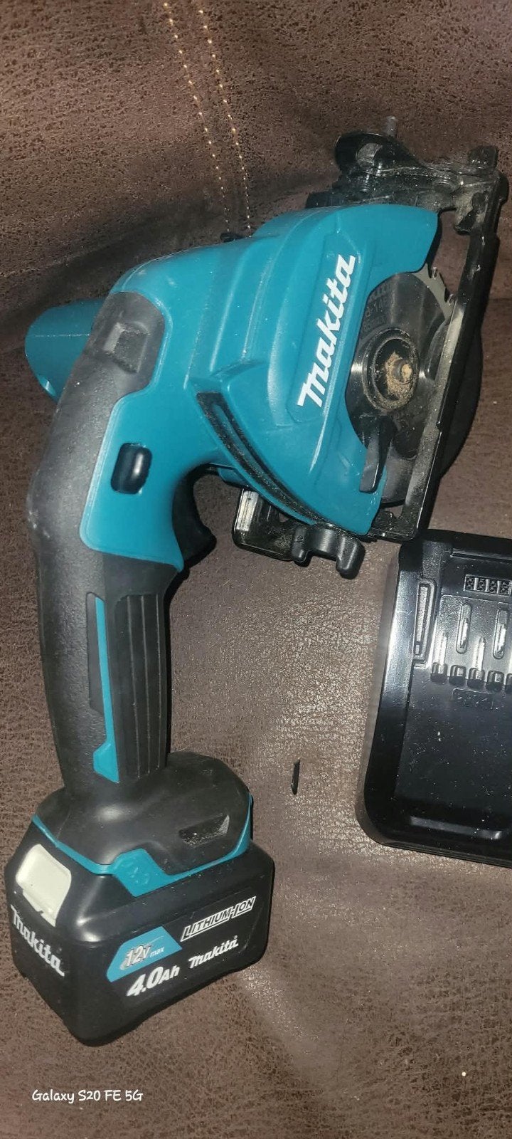 Makita HS301D Accu Cirkelzaag 12V Max 4.0Ah, Ophalen, Minder dan 30 mm, Gebruikt, Cirkelzaag