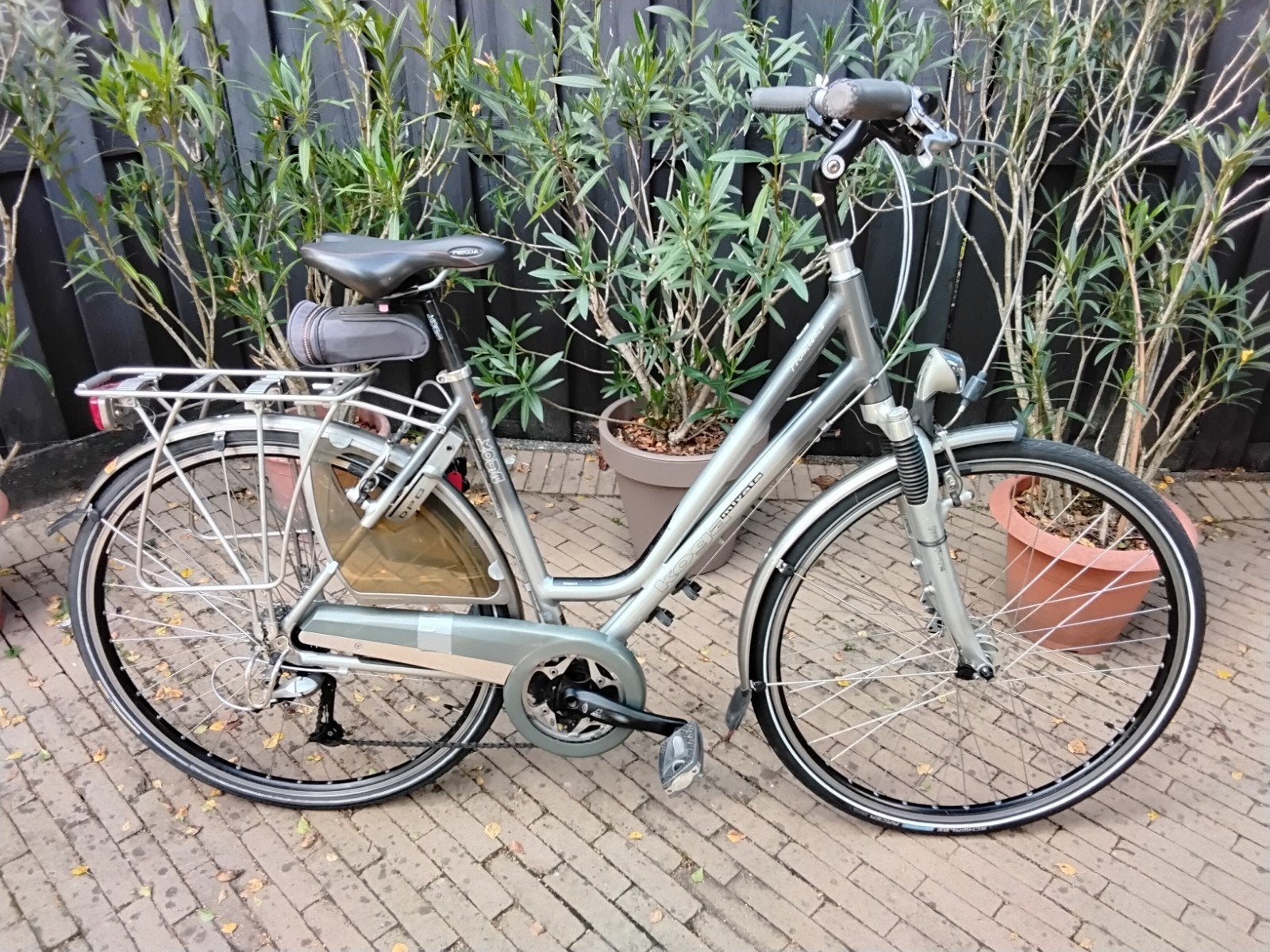 Koga Prominence damesfiets maat 54 in zeer goede staat, 53 tot 56 cm, Ophalen, Gebruikt, Velgrem