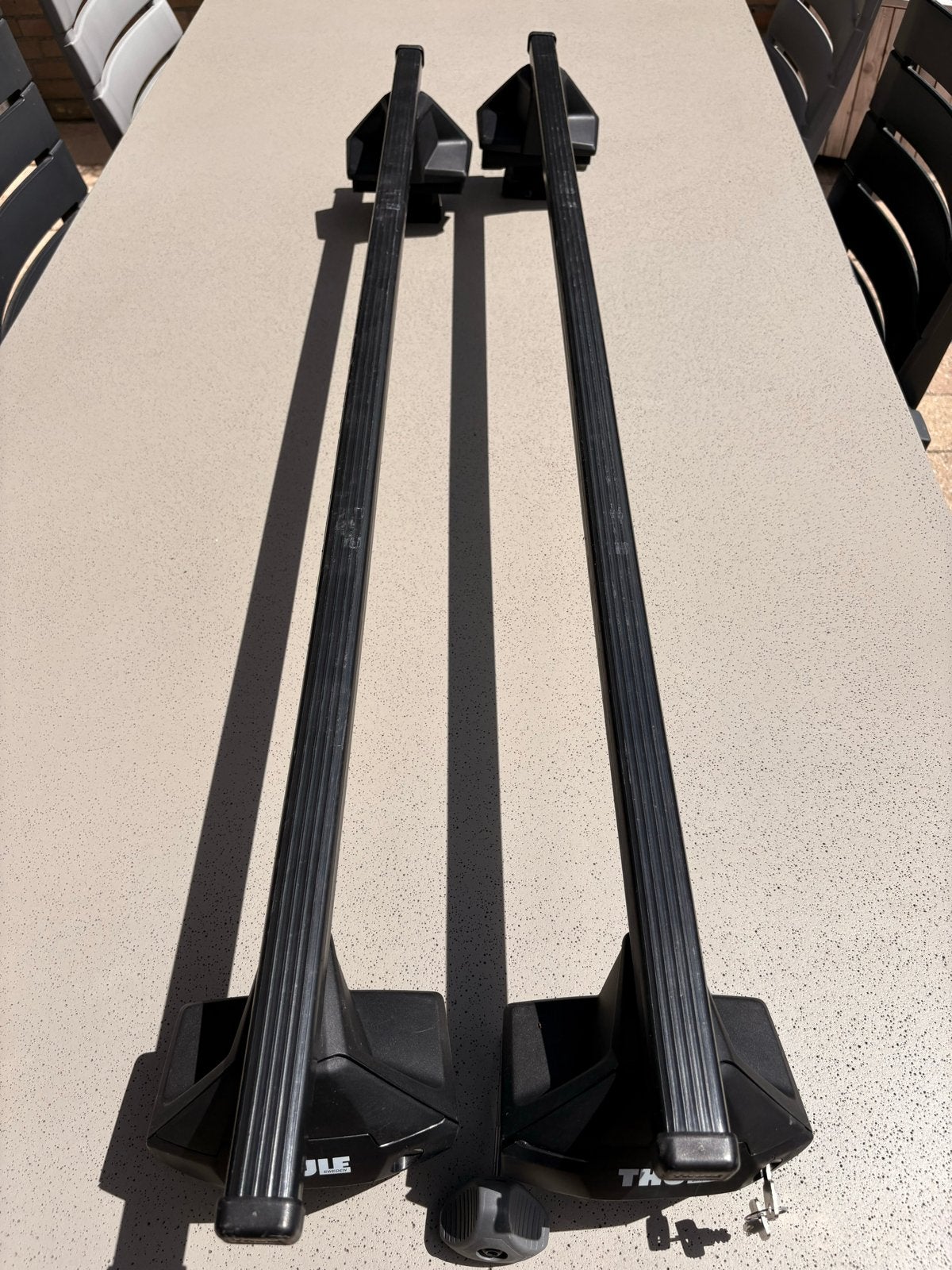 Thule dakdragers voor Seat Leon (2006), Auto diversen, Dakdragers, Ophalen of Verzenden, Gebruikt