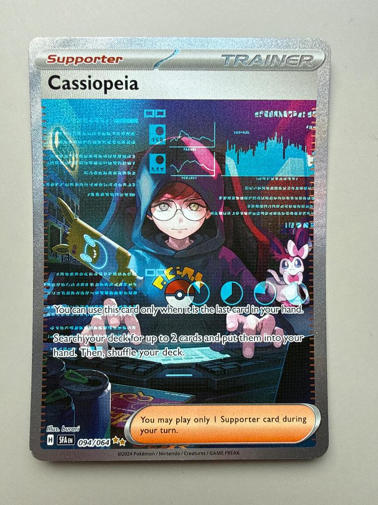 Pokemon Cassiopeia 094/064 trainer nieuw!, Ophalen of Verzenden, Nieuw, Losse kaart