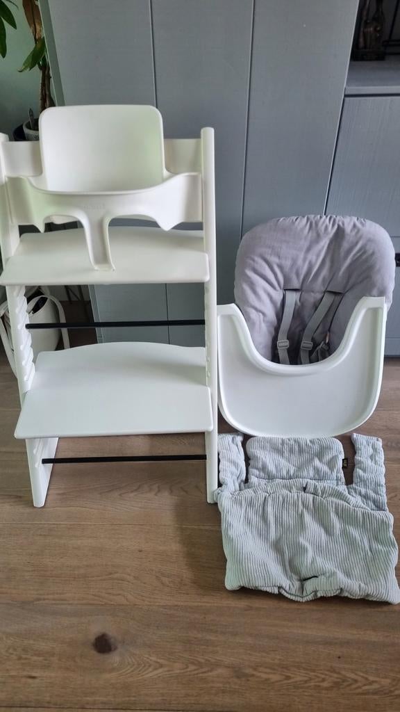 Stokke Tripp Trapp, Ophalen of Verzenden, Zo goed als nieuw, Meegroeistoel, Gordel(s)