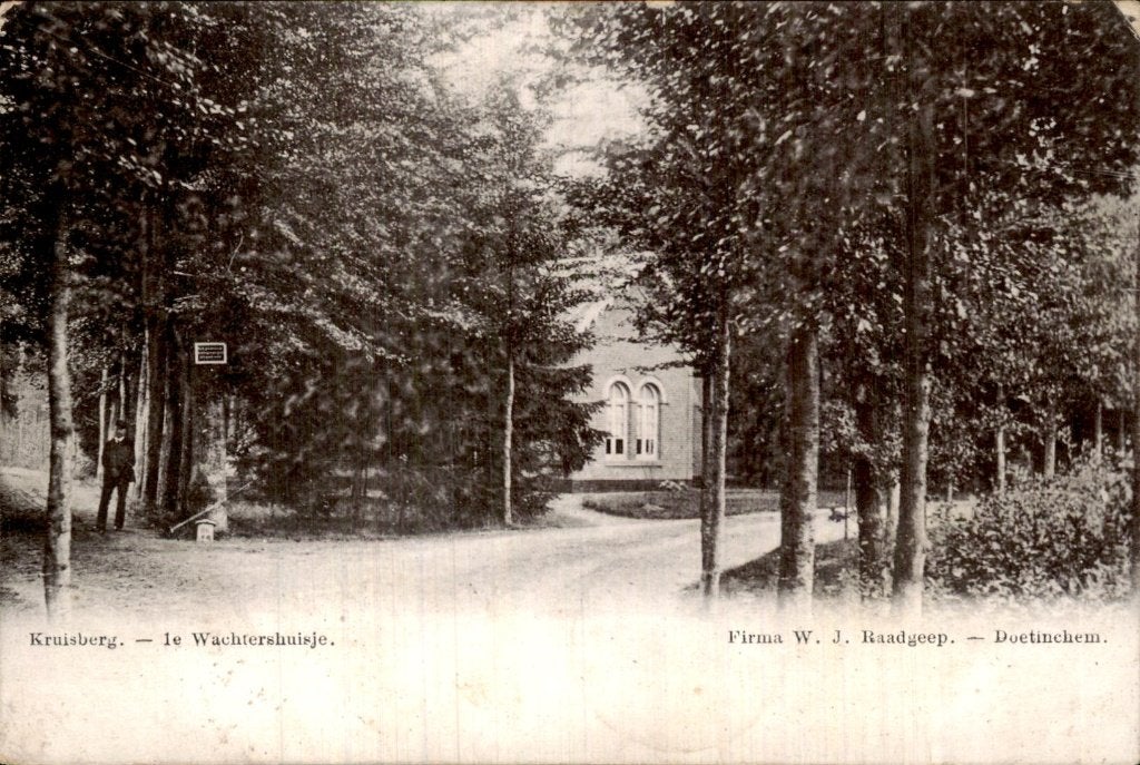 Kruisberg - Wachtershuisje - 1e, Ophalen of Verzenden, Voor 1920, Gelopen, Gelderland