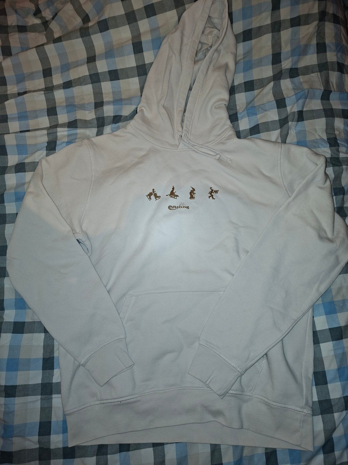 Hoodie winter Efteling, roomwit, maat XL, Verzamelen, Efteling, Ophalen of Verzenden, Zo goed als nieuw, Kleding