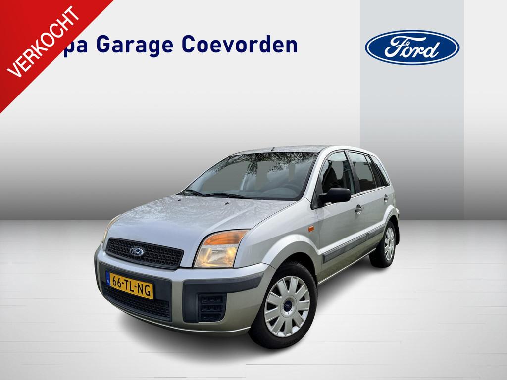 Ford Fusion 1.4-16V Cool & Sound | AIRCO | TREKHAAK | ALLSEA, Voorwielaandrijving, Gebruikt, 49 €/maand, Origineel Nederlands