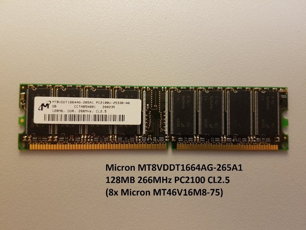 Vintage 184-pins DDR SDRAM (PC2100 PC2700 PC3200), Ophalen of Verzenden