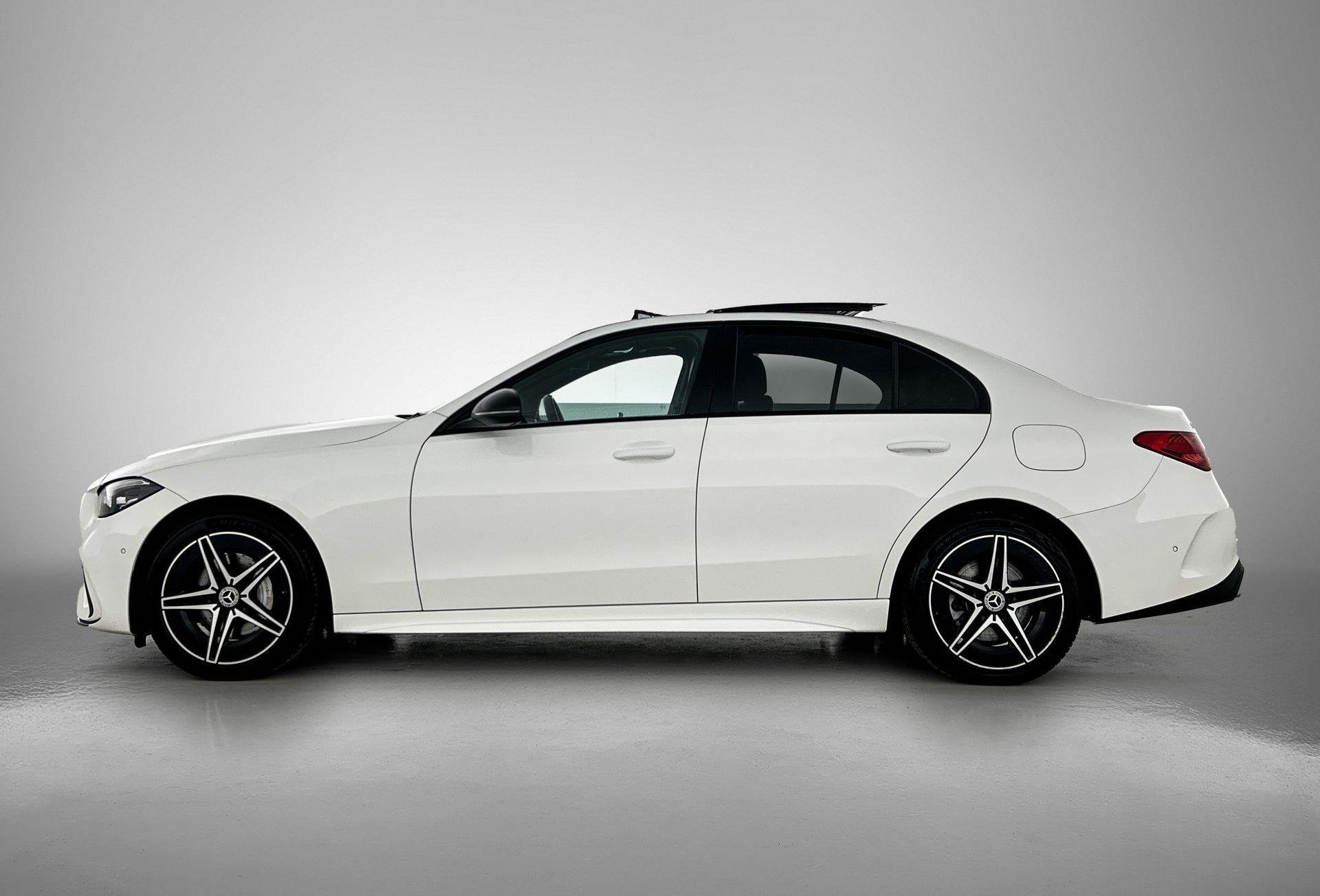 Mercedes-Benz C-klasse 300 e AMG Line 313PK | Automaat | Ele, Auto's, Automaat, 12 maanden, Achterwielaandrijving, 4 cilinders