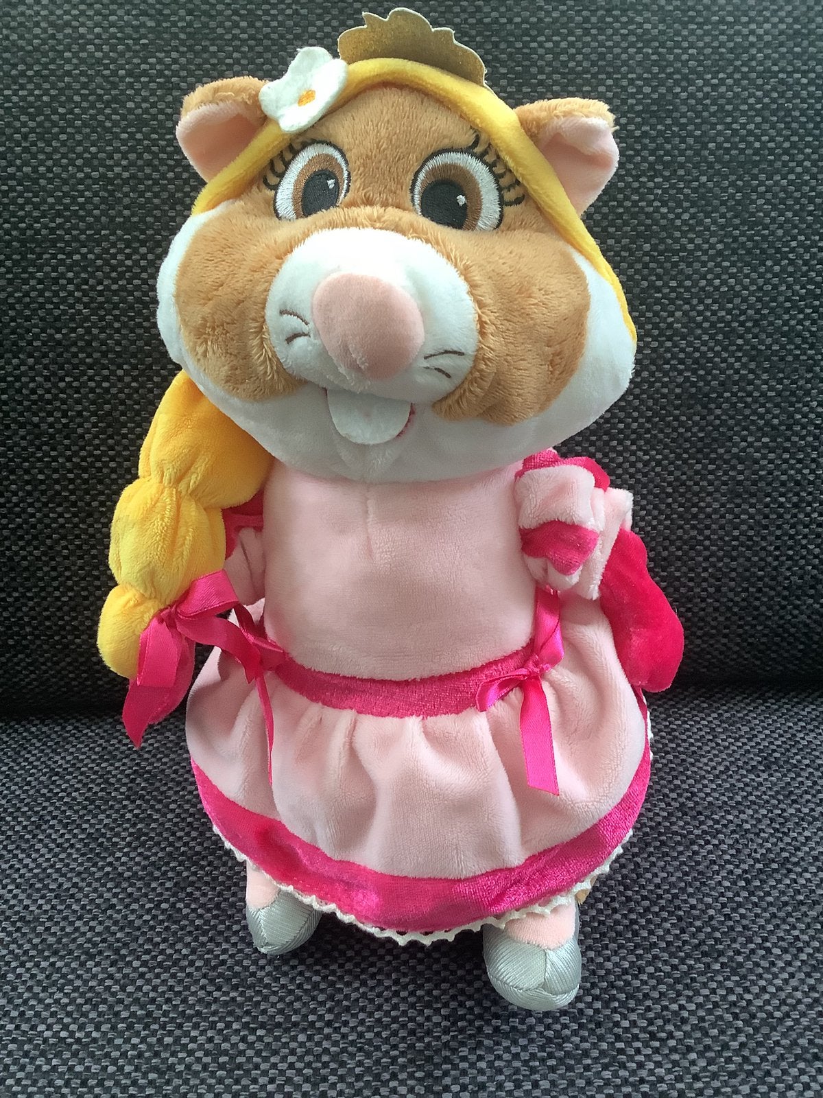 AH pluche knuffel hamster efteling rapunzel albert heijn, Verzamelen, Ophalen of Verzenden, Zo goed als nieuw, Overige typen