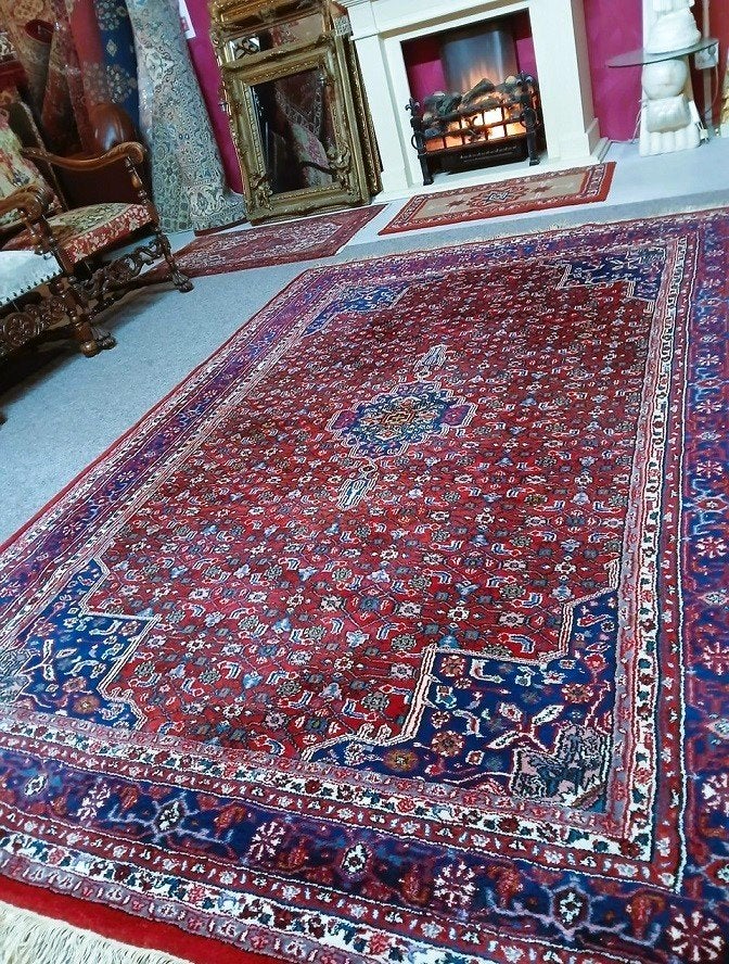 Perzisch tapijt handgeknoopt Oosters vloerkleed 300x200 cm