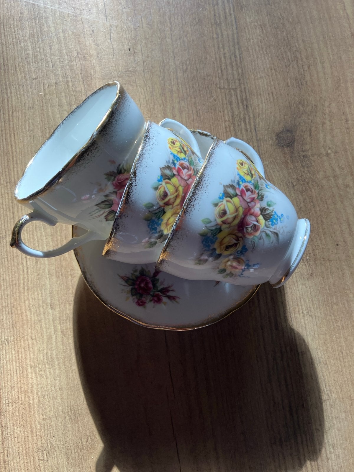 Fenton China Company porseleinen theekopjes met schotels, Antiek en Kunst, Ophalen of Verzenden