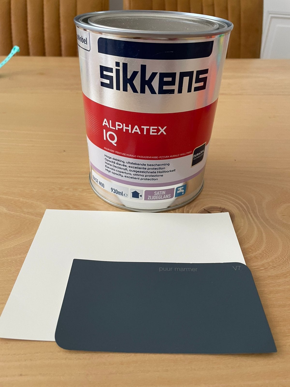 Sikkens buitenmuurverf puur marmer, 5 tot 10 liter, Nieuw, Ophalen of Verzenden, Verf
