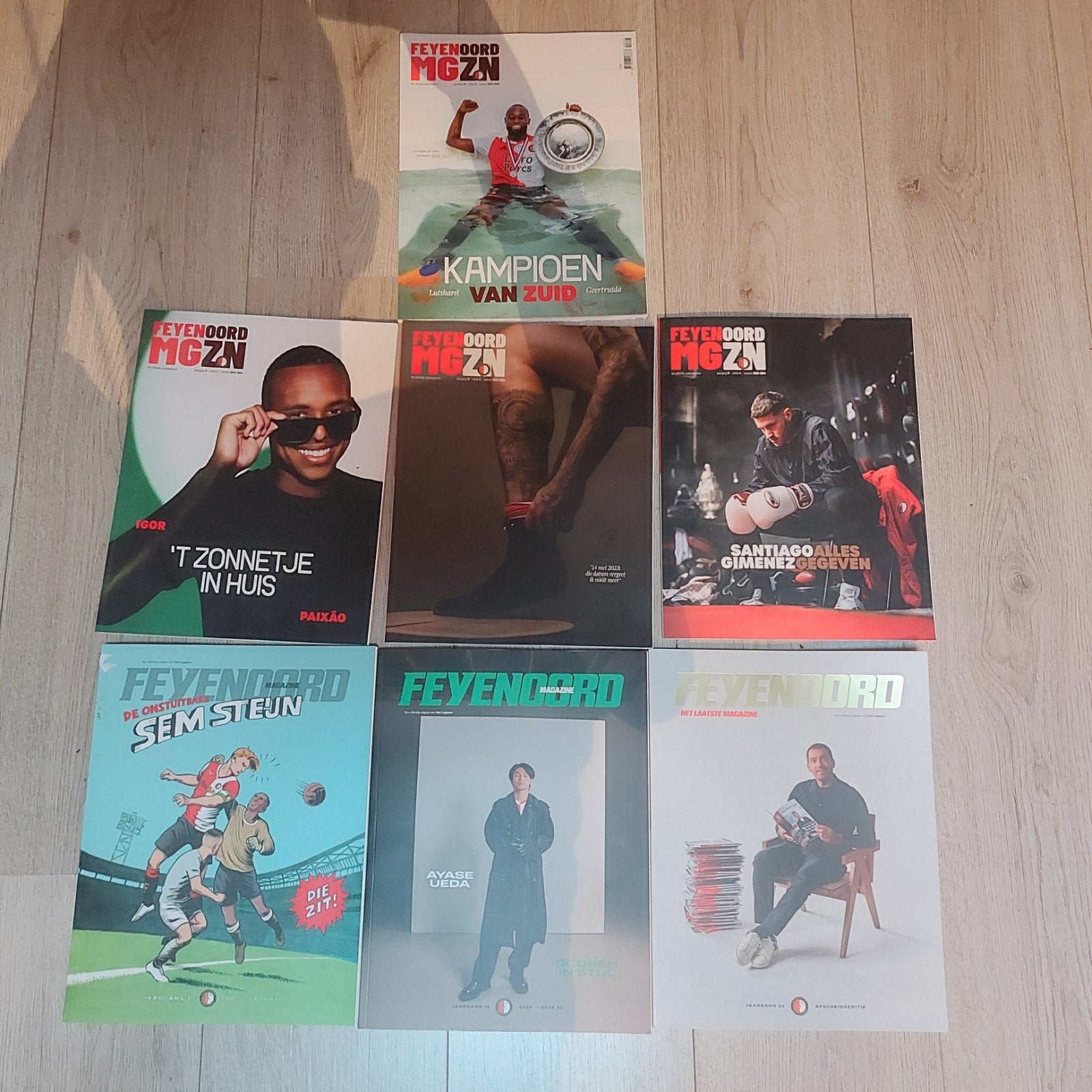 Feyenoord MGZN Magazine Collectie - Diverse Uitgaven, Boeken, Ophalen of Verzenden, Zo goed als nieuw, Overige typen