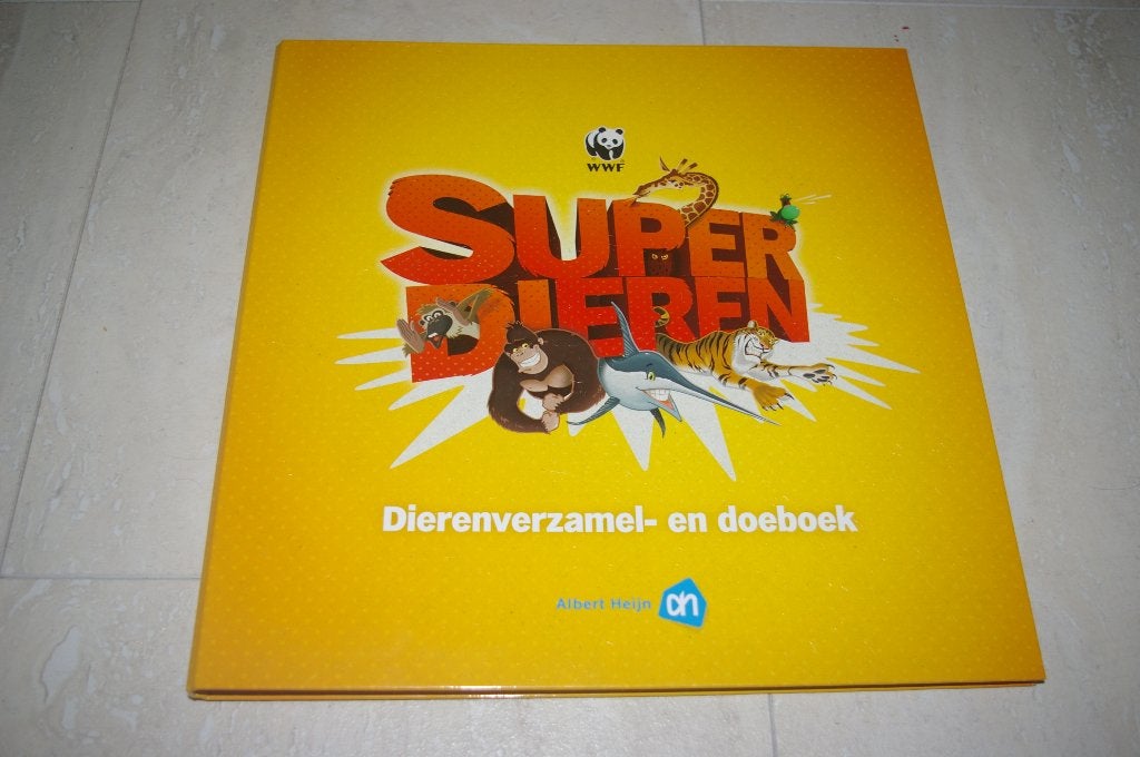 Supermarkt actie AH Super DIEREN ALBUM, Albert Heijn, Ophalen of Verzenden