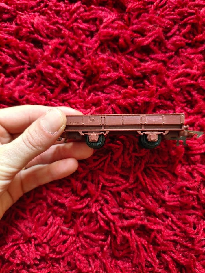 Jouef H0 container draag wagon, Wisselstroom, Gebruikt, Jouef, Wagon