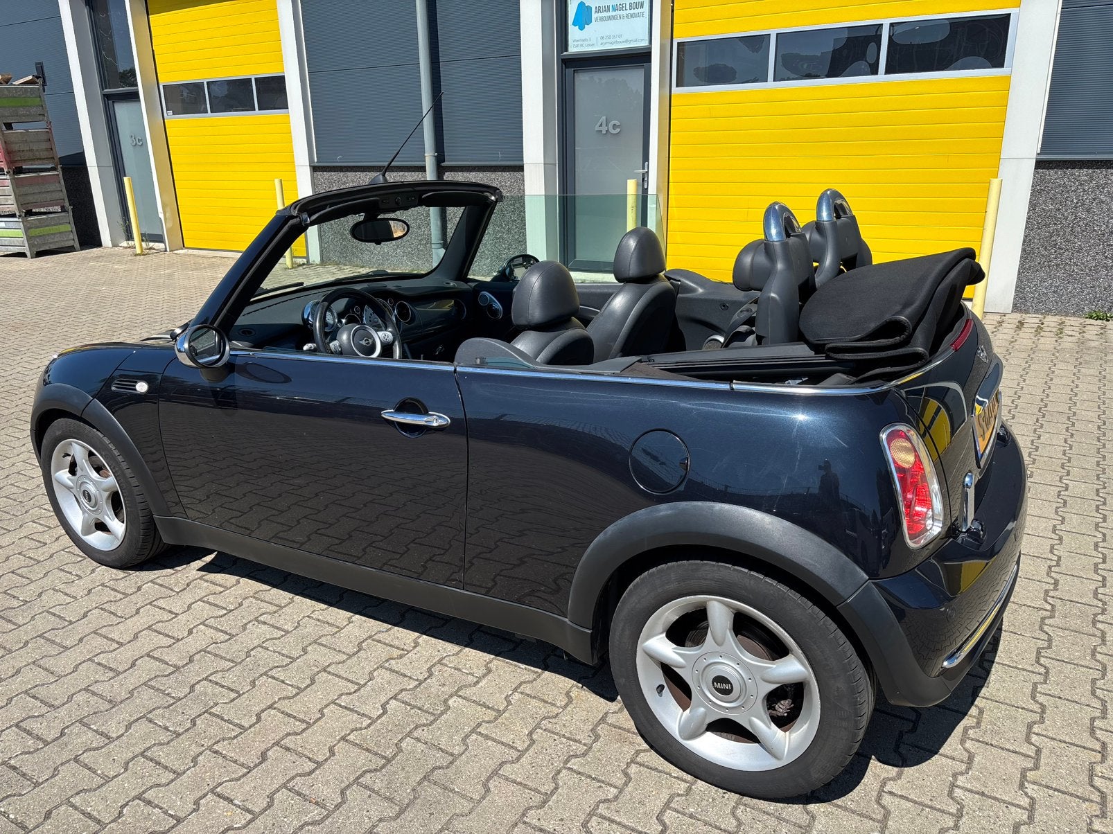 Nette en goede Mini One Cabrio electr. kap nw apk lees adv., Bedrijf, Te koop