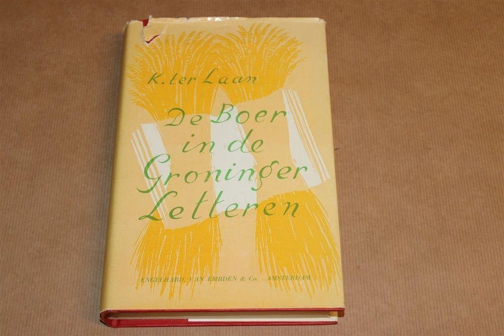 De Boer in de Groninger Letteren [1949] — K. ter Laan, Boeken, Ophalen of Verzenden, Gelezen