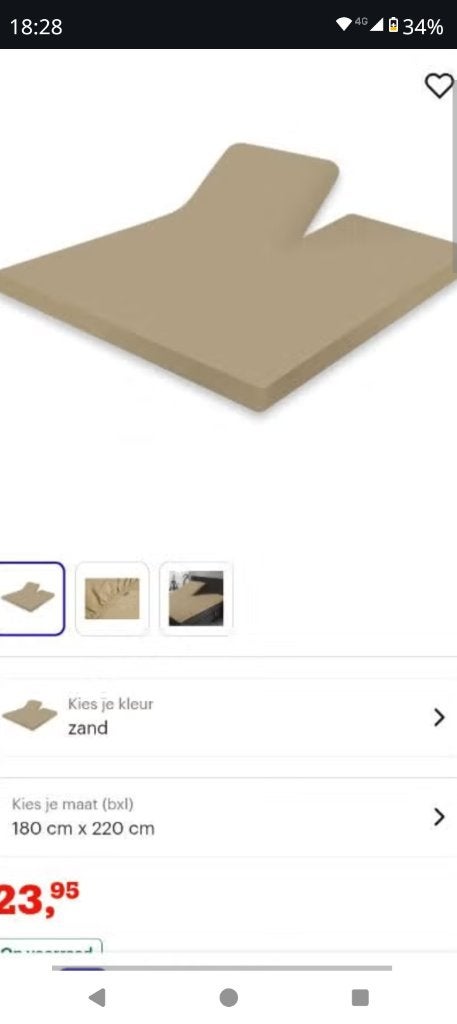 lakens, Ophalen, Beige, Overige typen, Tweepersoons