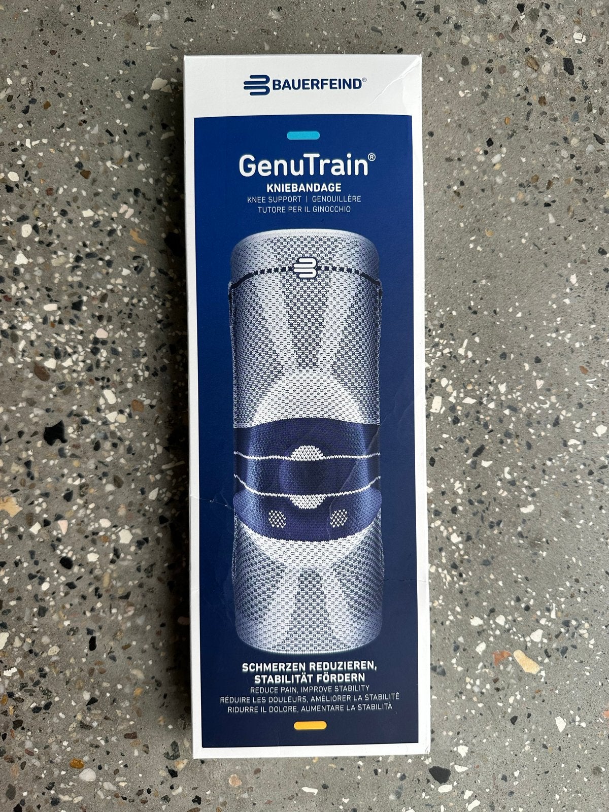Genutrain kniebrace, paar keer gebruikt., Ophalen of Verzenden, Zo goed als nieuw
