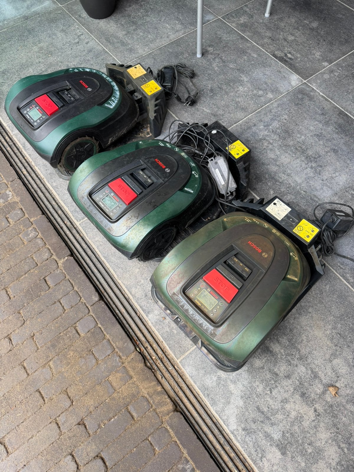 3x robotmaaier bosch indego te koop, Ophalen, Zo goed als nieuw