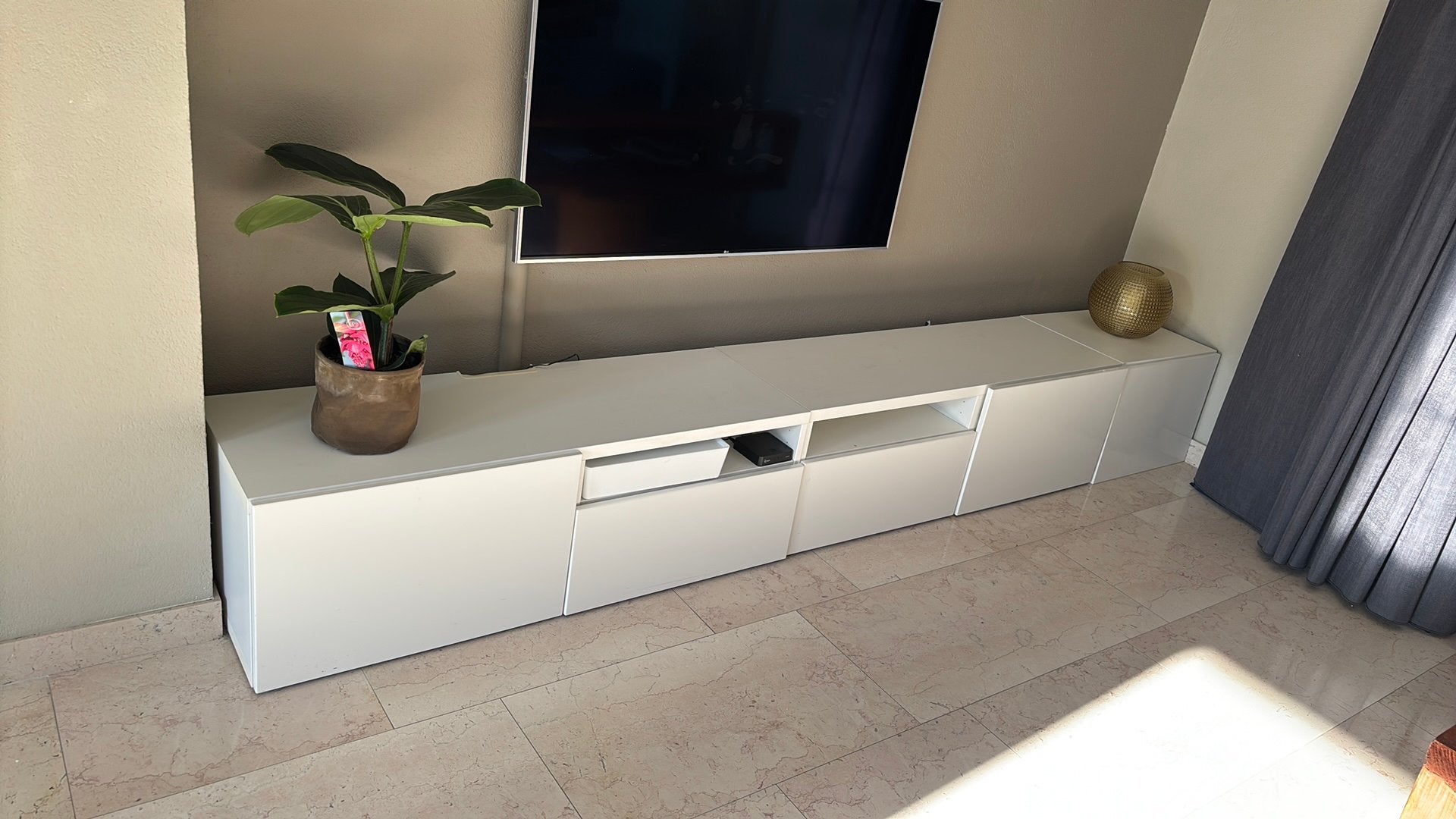 Besta televisiekast 290 cm, Ophalen, Gebruikt, 200 cm of meer