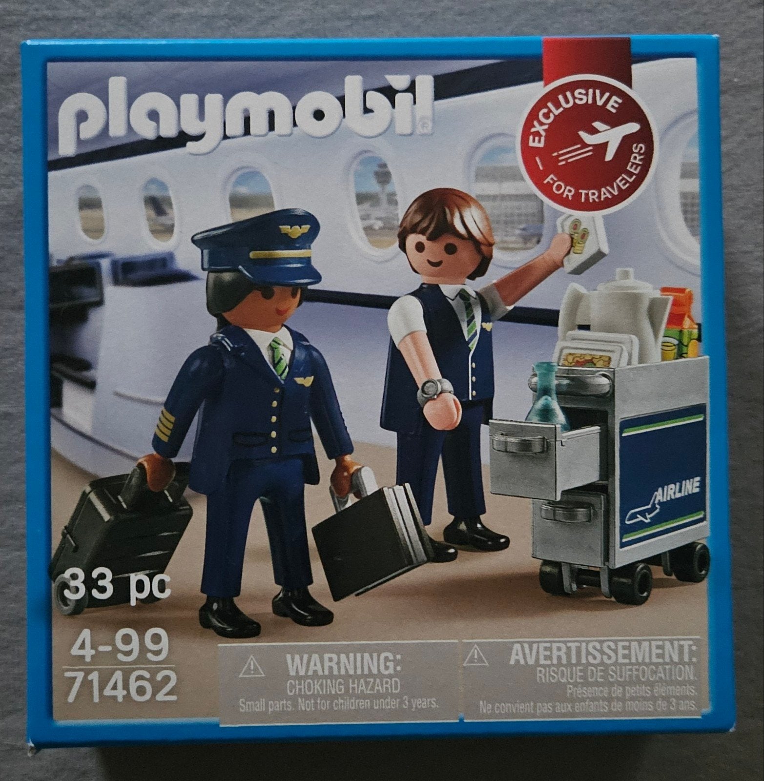 Playmobil Vliegpersoneel Set 71462 - Nieuw in doos, Complete set, Nieuw, Ophalen of Verzenden, Figuren